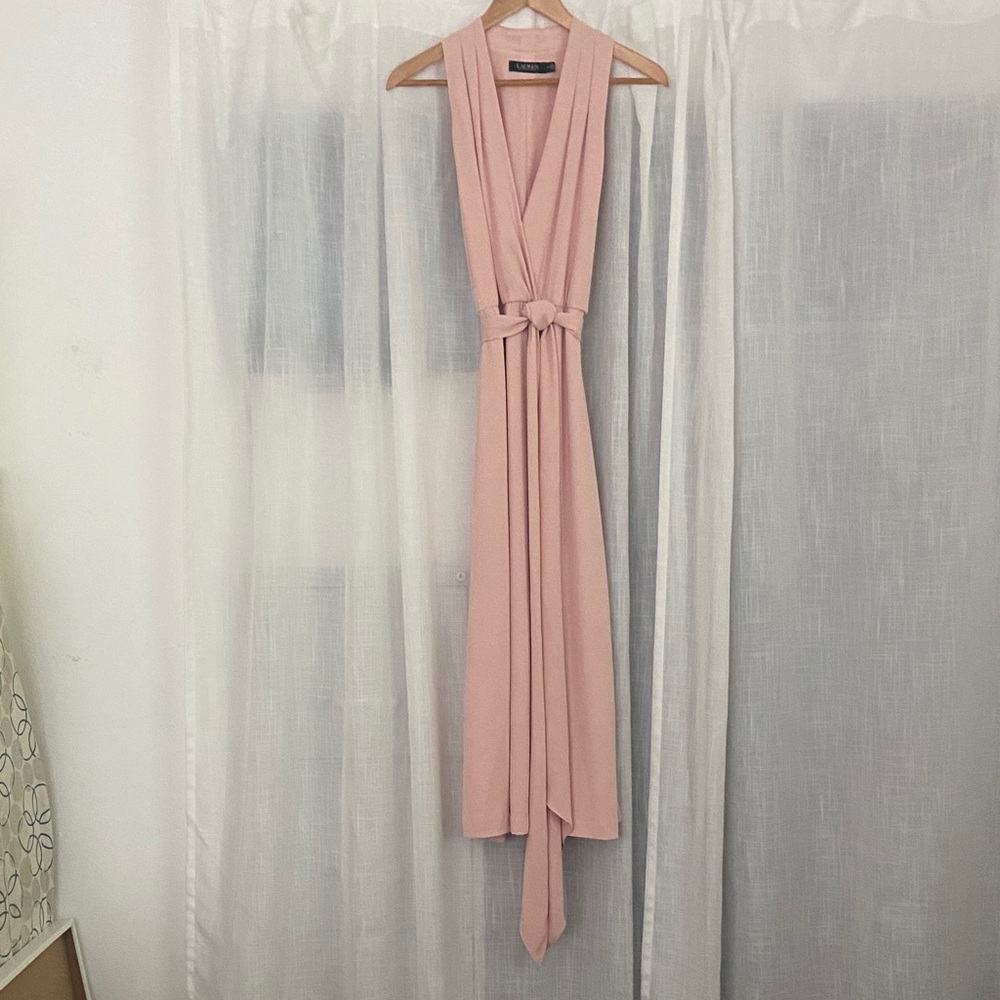 Lauren Ralph Lauren Blush Pink Sleeveless Dress